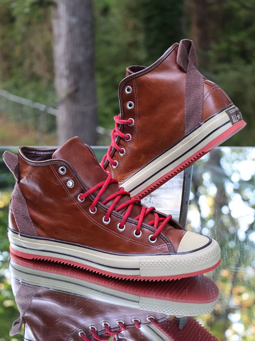 Converse Chuck Taylor All Star Hollis Hi Pinecone Vibram Custom